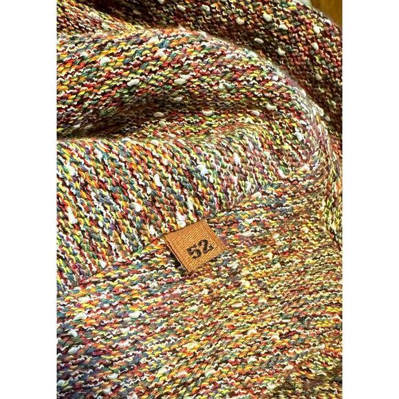 RARE Vintage Missoni Knit Sweater Blazer Shacket Orange Tag Size 52 (US 16) - Picture 7 of 9